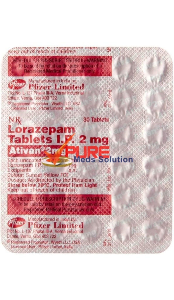 Buy Ativan 2mg Online