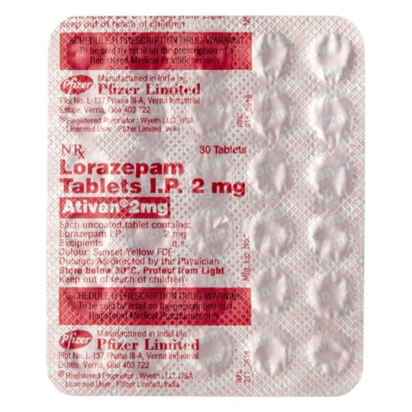 Buy Ativan 2mg Online